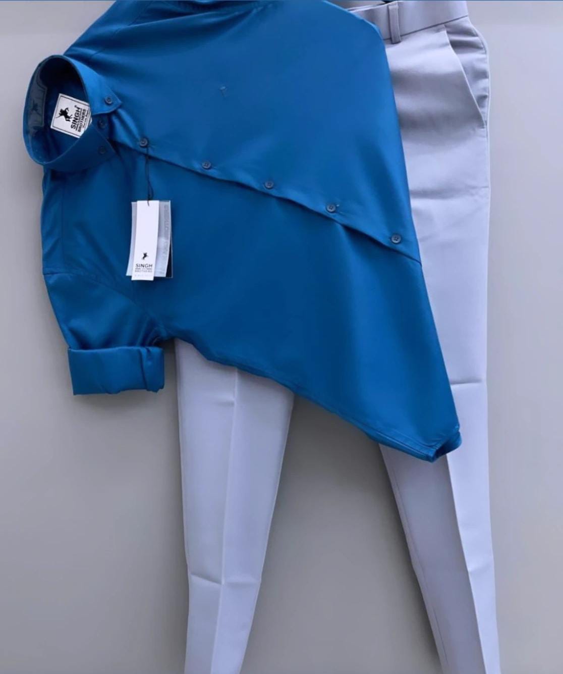 OXFORD SHIRT WITH TROUSER COMBO