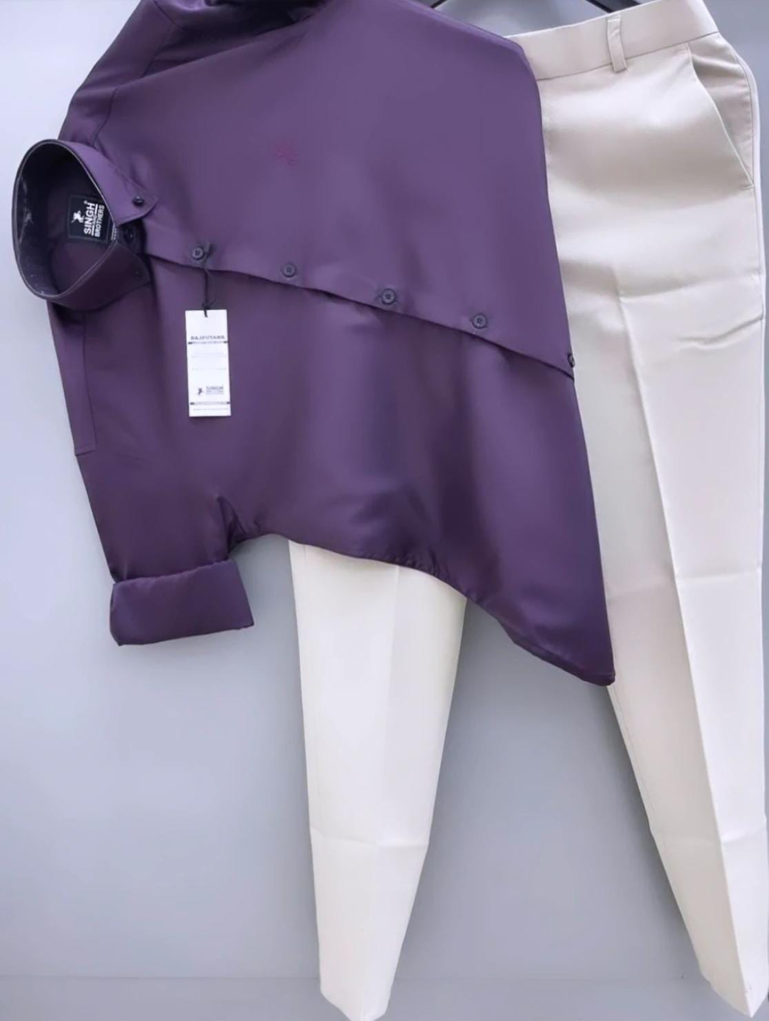 Oxford Shirt With Trouser (Combo)